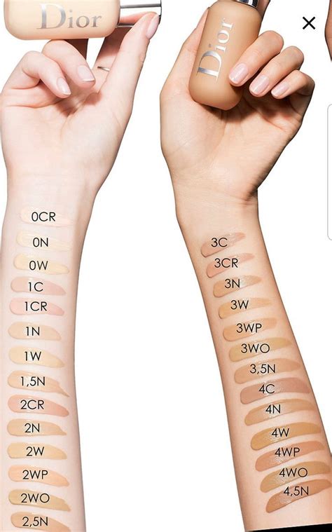 dior backstage foundation swatches olive medium|dior backstage foundation shade comparison.